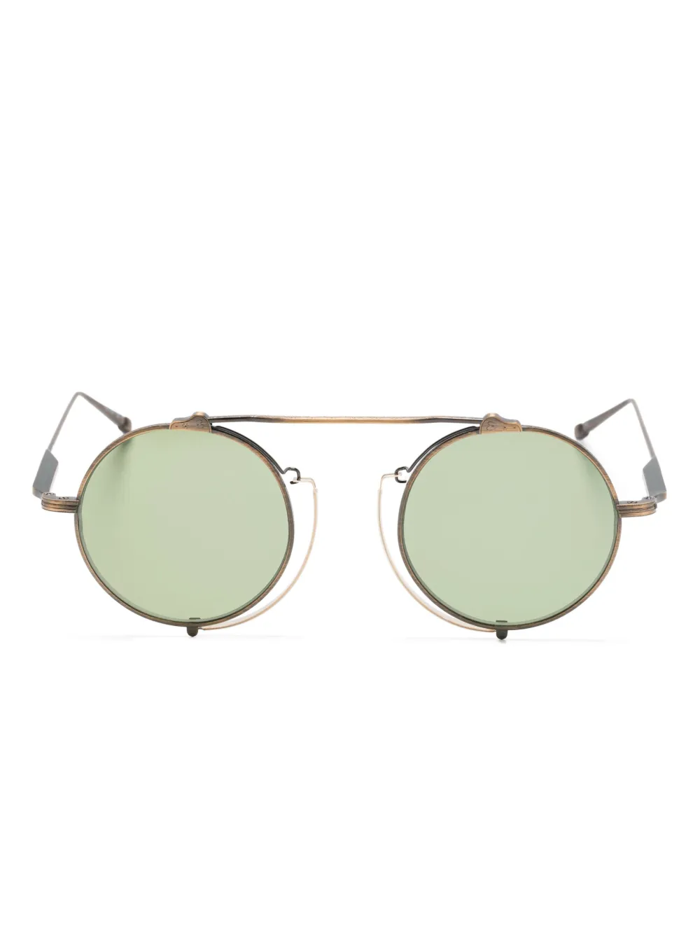 Matsuda round-frame sunglasses - Marrone