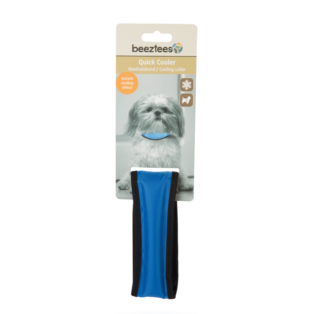 beeztees Quick Cooler Izi Collare refrigerante per cani - Taglia S: circa 28 - 38 cm di circonferenza del collo