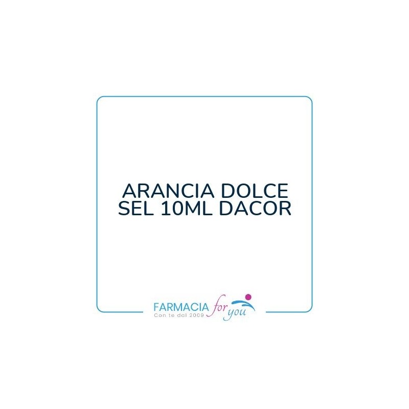 L'Armoteca - ARANCIA DOLCE SEL 10ML DACOR