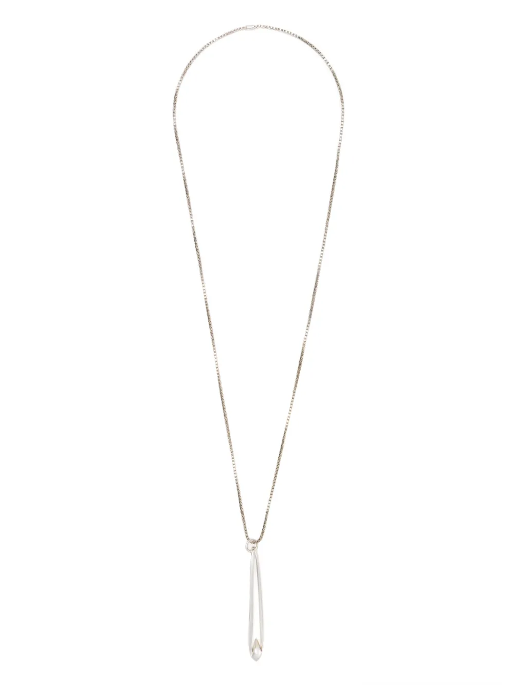 Leon Emanuel Blanck Liquid Spoon necklace - Argento