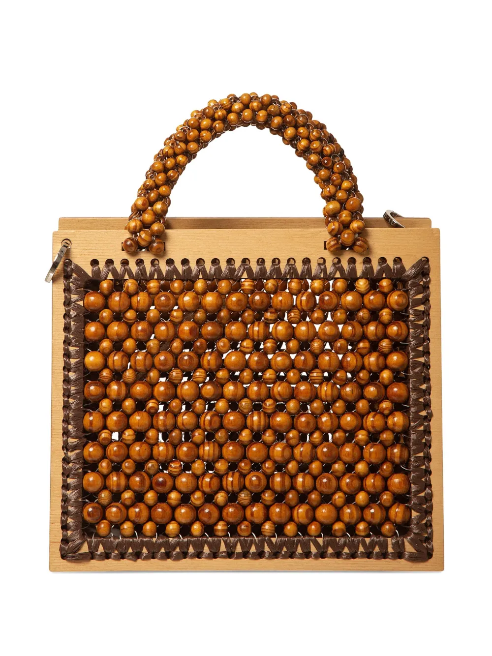 0711 St. Barts tote bag - Marrone