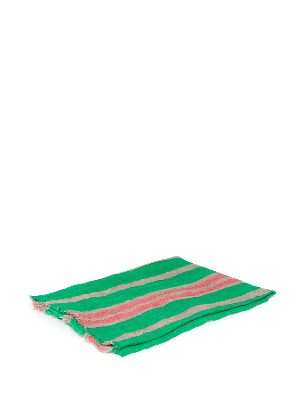 Lovat & Green Fire scarf - Verde