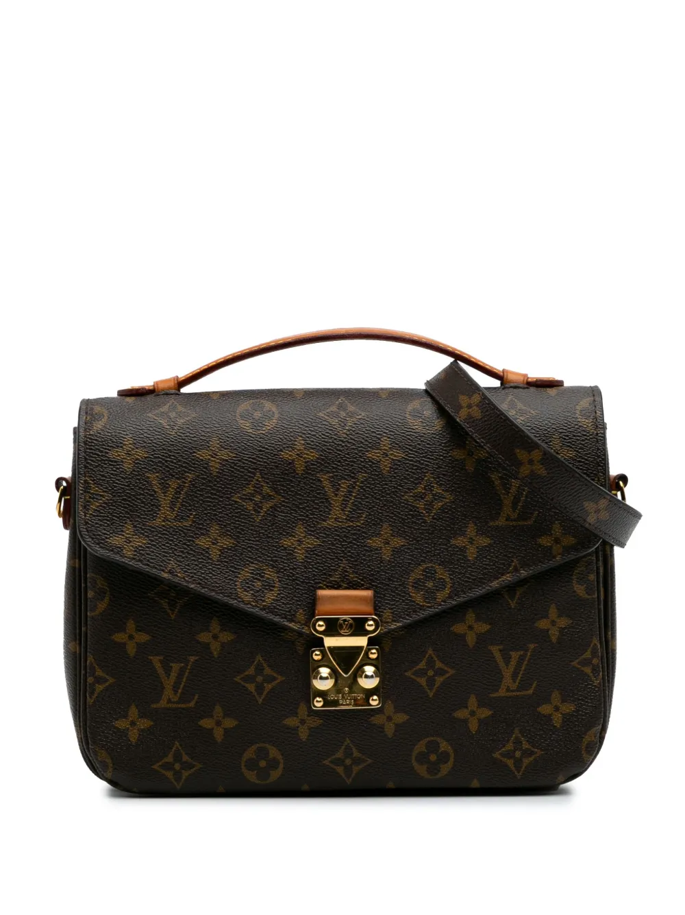 Louis Vuitton Pre-Owned 2016 Monogram Pochette Metis satchel - Marrone
