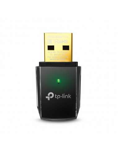 Tp-link Adattatore di Rete WIRELESS T2U AC600 Dual Band Wireless USB Adapter, USB 2.0 - ARCHER T2U