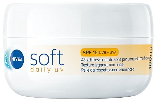 Nivea Soft Daily Uv Spf15 100 Ml