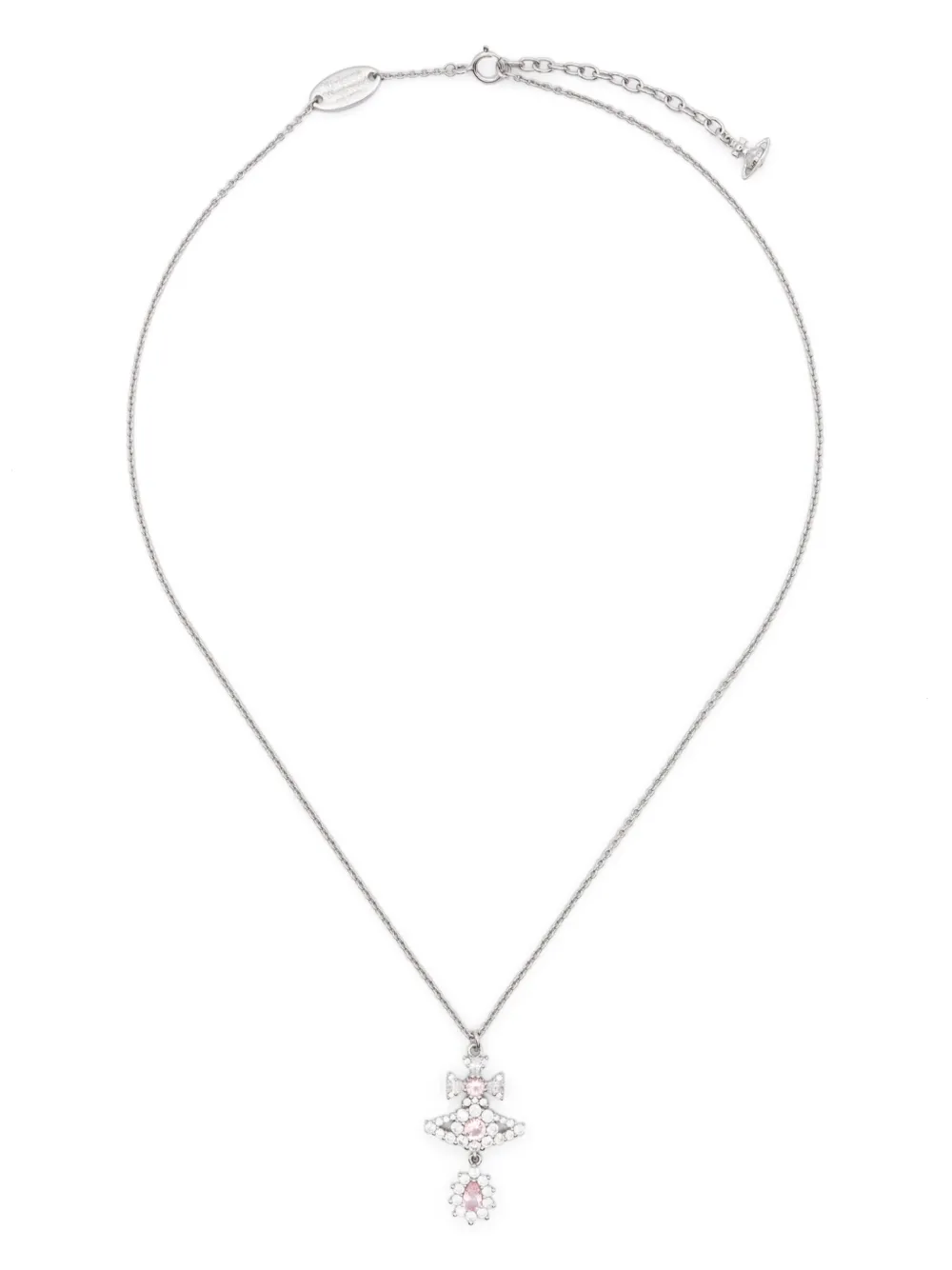 Vivienne Westwood crystal-embellished necklace - Argento