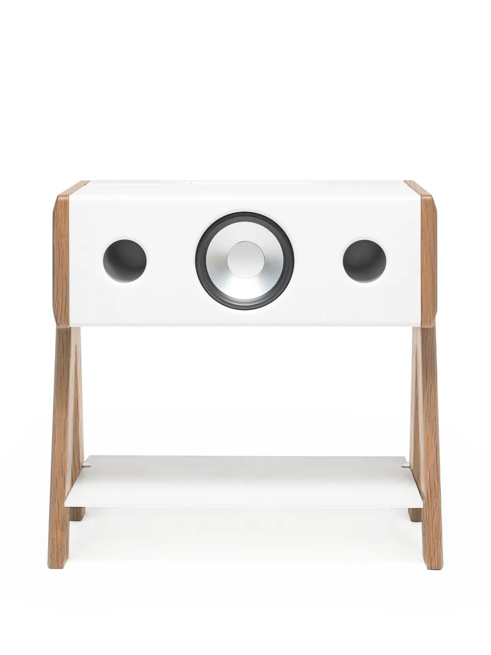 La Boite concept wooden-frame projector - Bianco