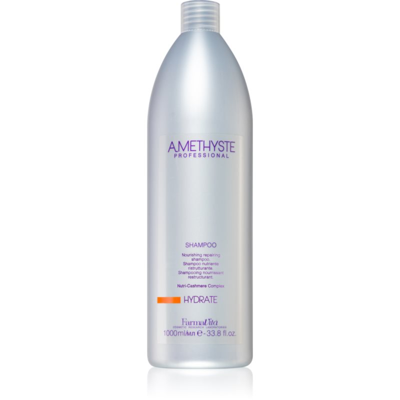 Farmavita Amethyste Hydrate Shampoo Nutriente Per Capelli Secchi 1000 Ml