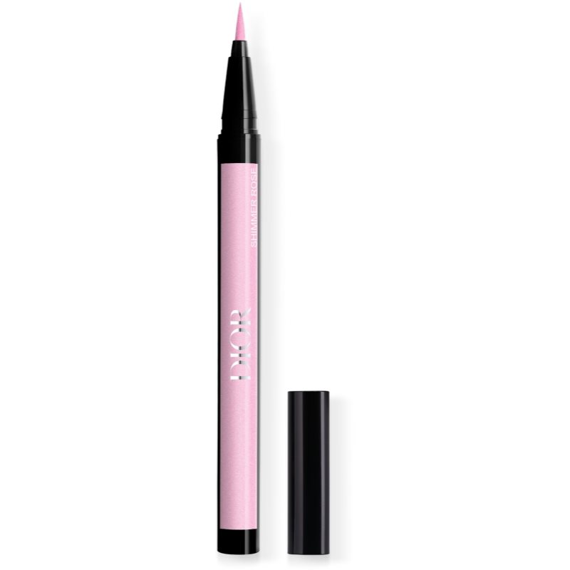 Dior Diorshow Liquid Liner Eyeliner Liquidi In Penna Resistente All'Acqua Colore 801 Shimmer Rose 0.55 Ml