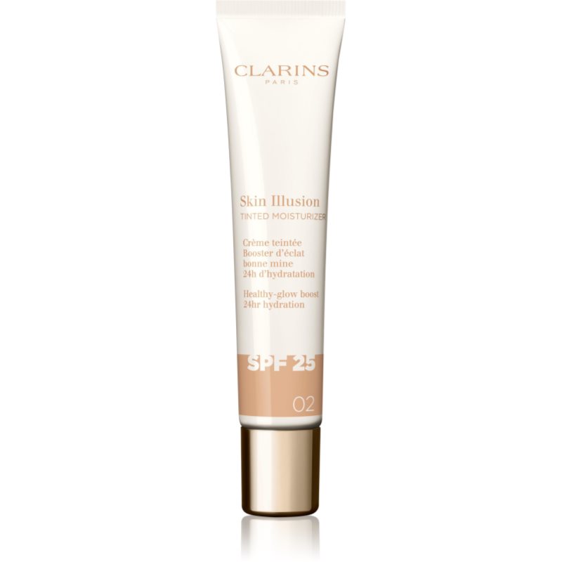 Clarins Skin Illusion Tinted Moisturizer Crema Colorata Spf 25 Colore 02.5 40 Ml