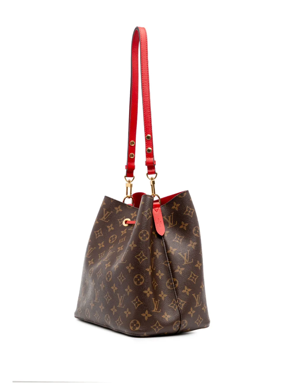 Louis Vuitton Pre-Owned 2018 Monogram Neonoe MM bucket bag - Marrone