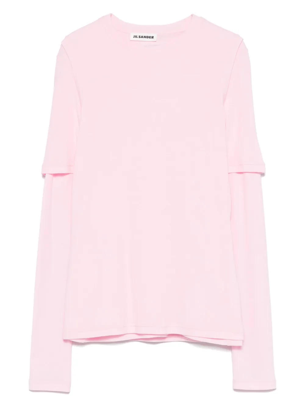 Jil Sander cotton double-layered top - Rosa