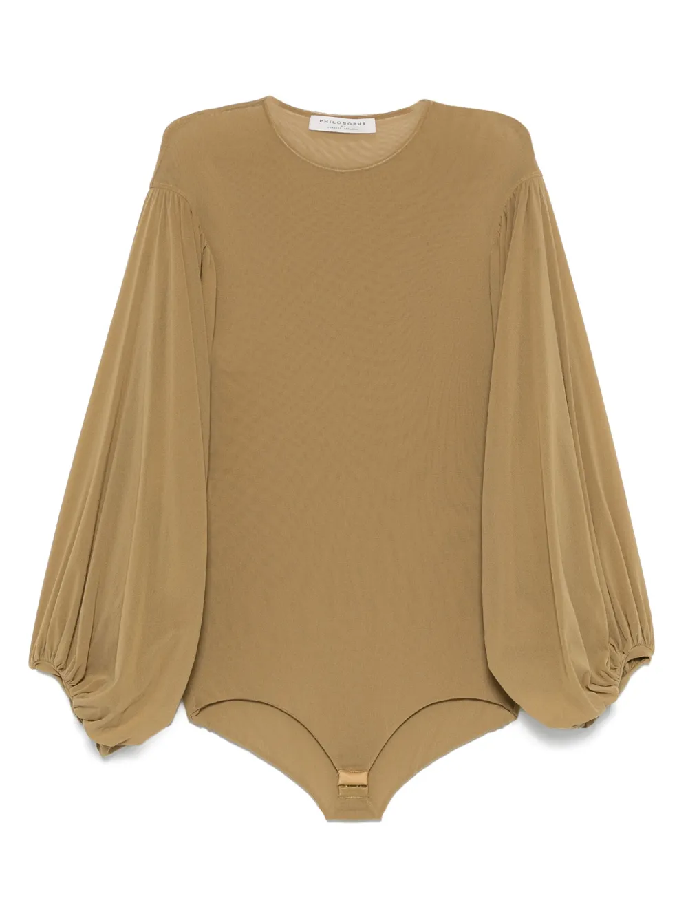 Philosophy Di Lorenzo Serafini long sleeve bodysuit - Verde