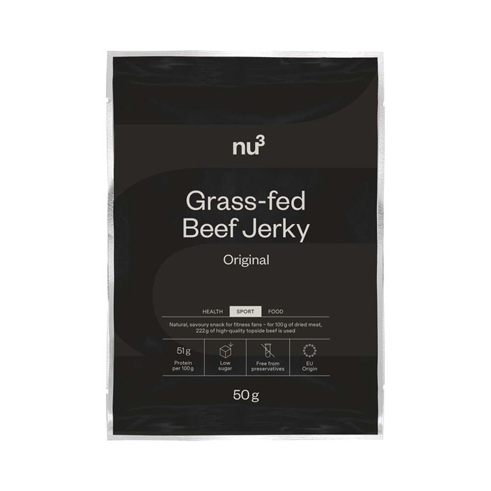 nu3 Beef Jerky, Original 50 g Altro