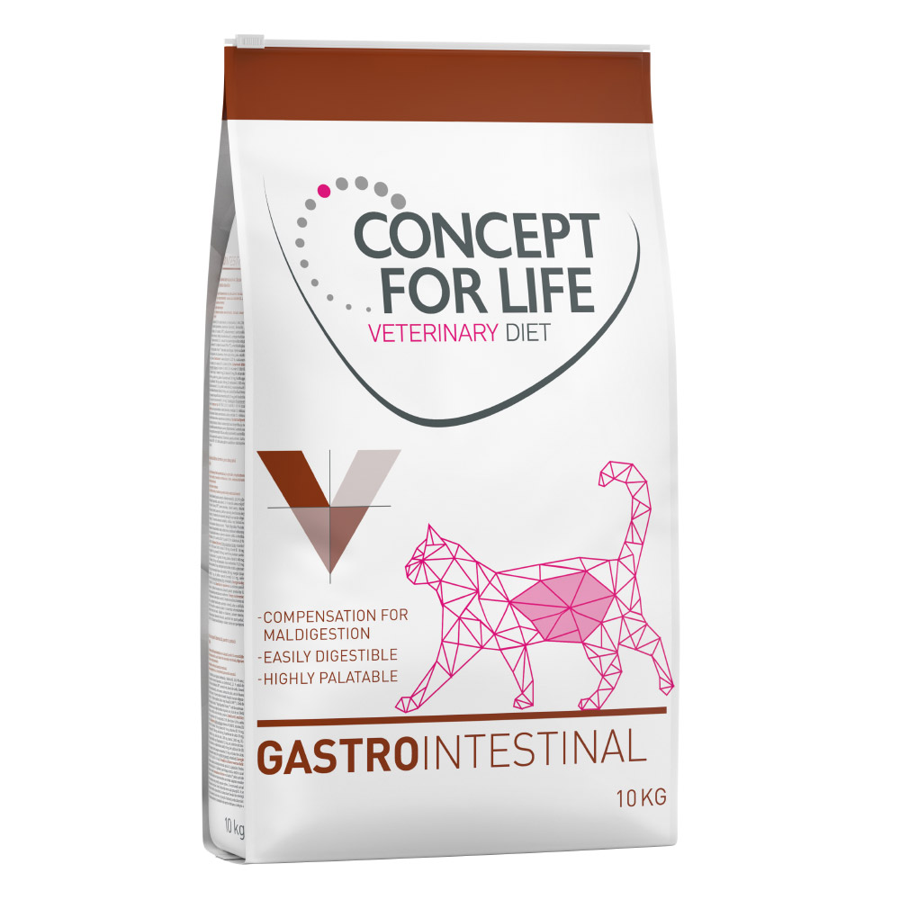 Prezzo speciale! 10 kg Concept for Life Veterinary Diet Crocchette per gatto - Gastrointestinal