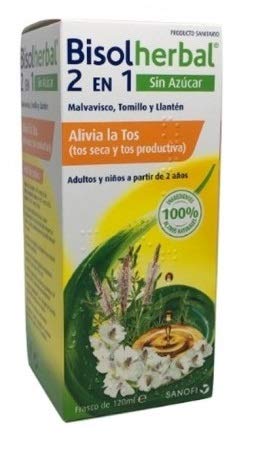 Bisolherbal 2 En 1 S/Azucar Jarabe 120Ml