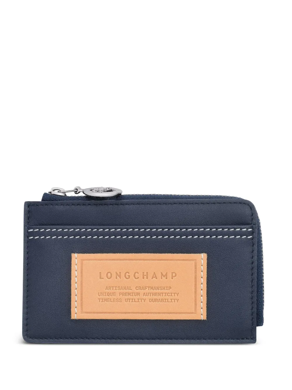 Longchamp Portacarte Le Pliage - Blu