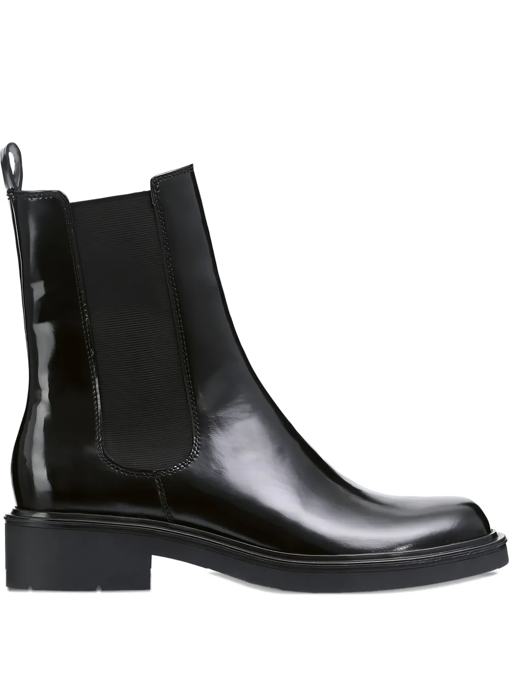 Hogl Edward patent-leather Chelsea boots - Nero