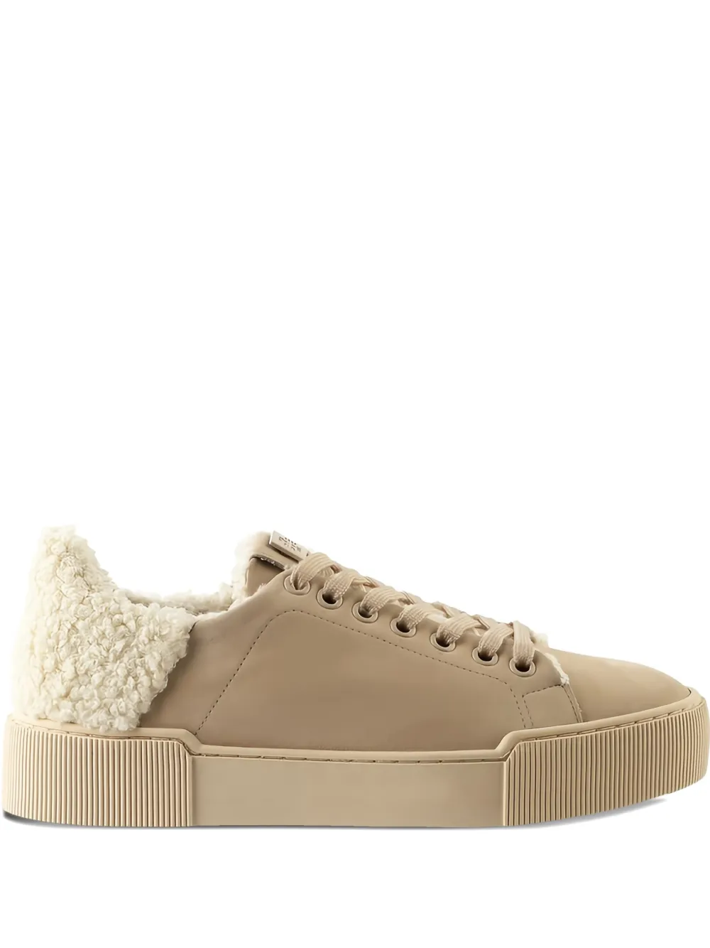 Hogl Fluffy lace-up sneakers - Marrone