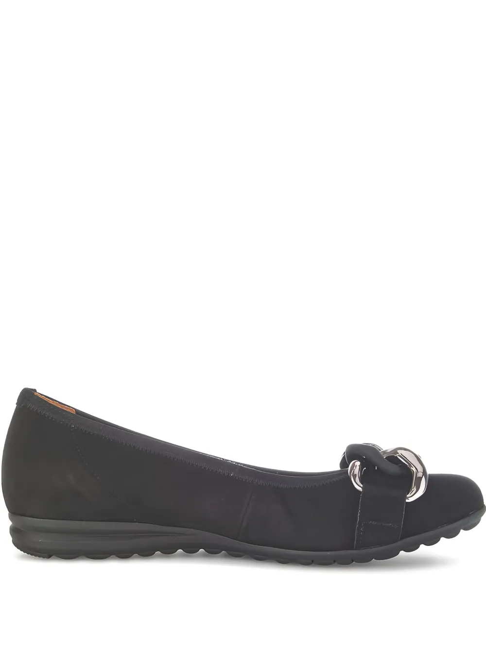 GABOR chain-link ballet flats - Nero