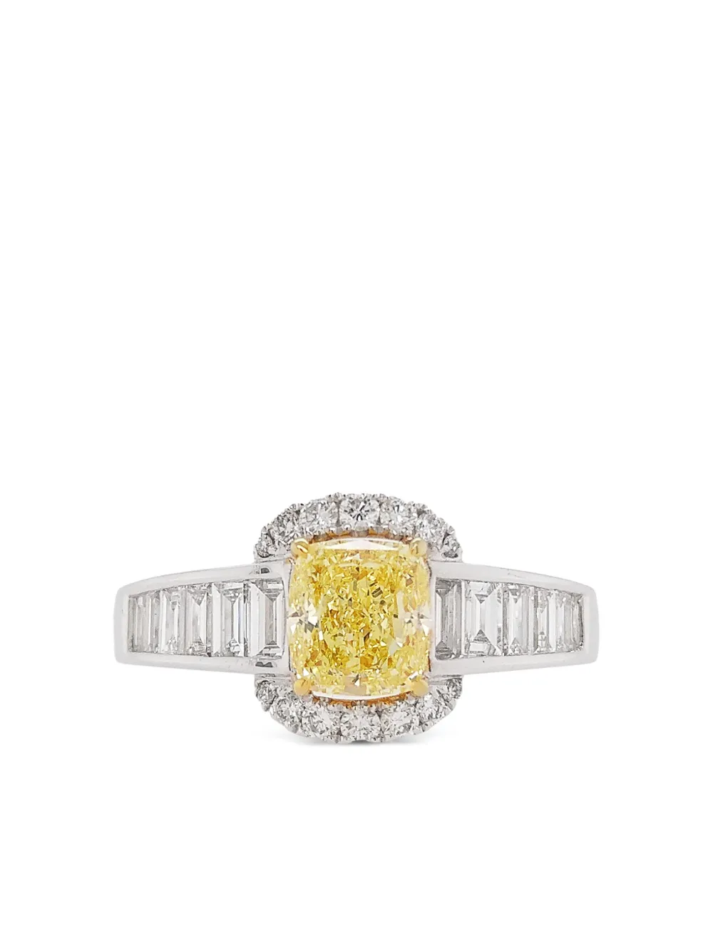 HYT Jewelry platinum diamond ring - Argento