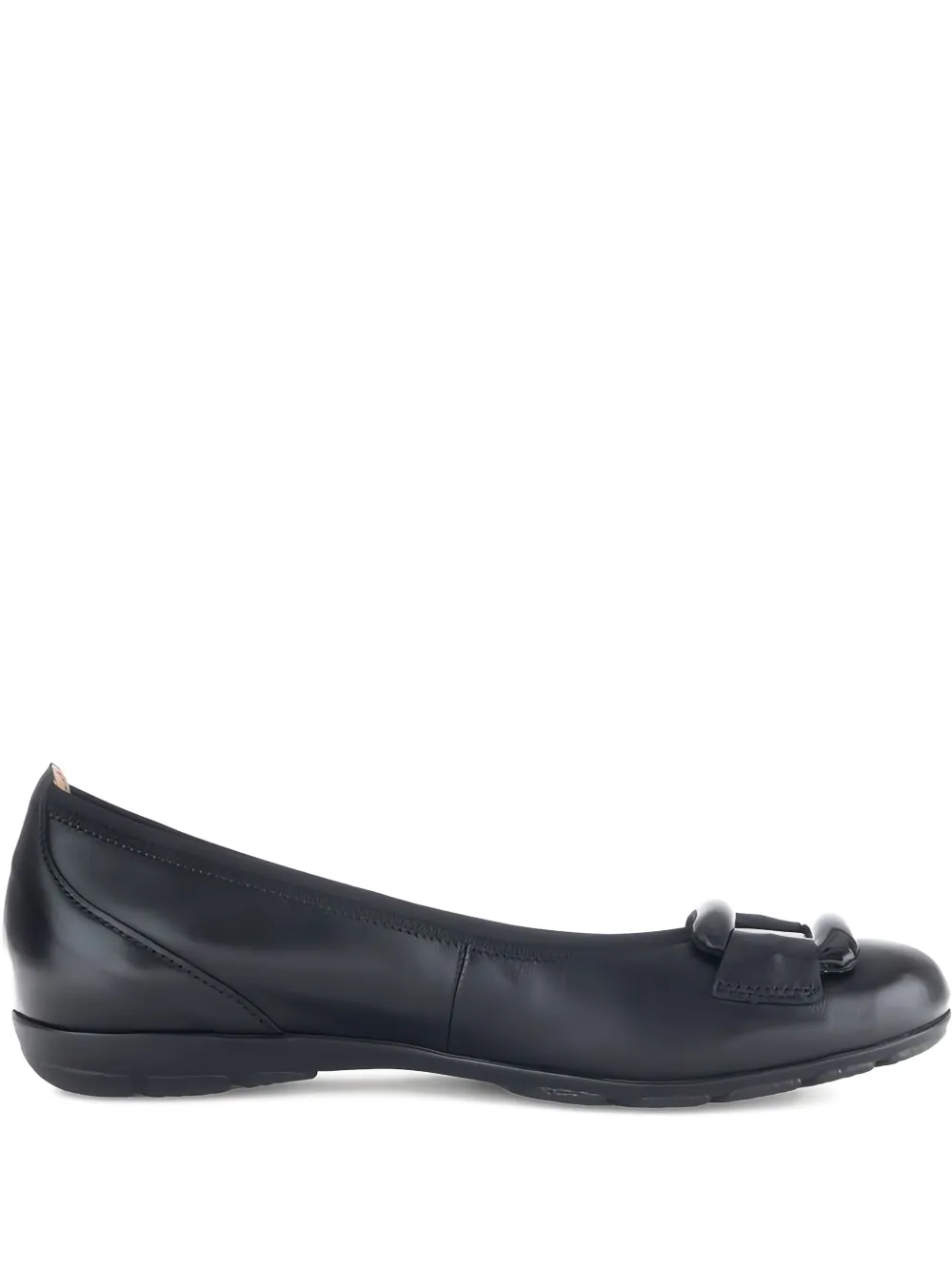 GABOR buckle-detail ballet flats - Nero