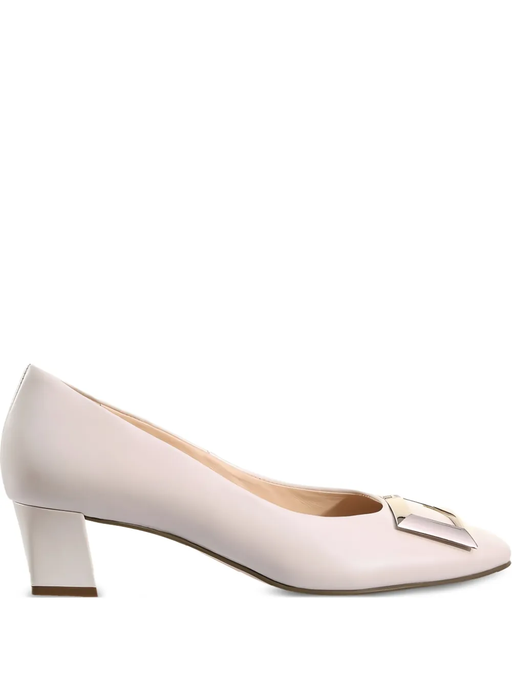 Hogl Etienne block-heel leather pumps - Toni neutri