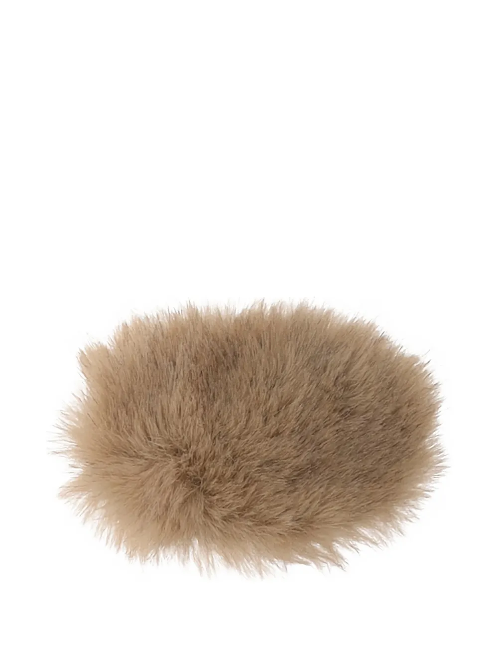 By Malene Birger faux-fur hair clip - Toni neutri