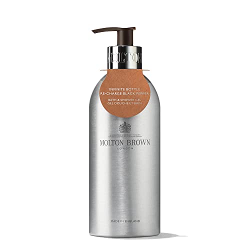 Molton Brown Infinite Bottle Re-Charge Black Pepper Bath & Shower Gel 400 Ml