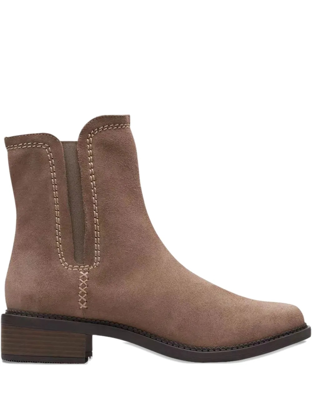 Clarks Maye Zip boots - Marrone