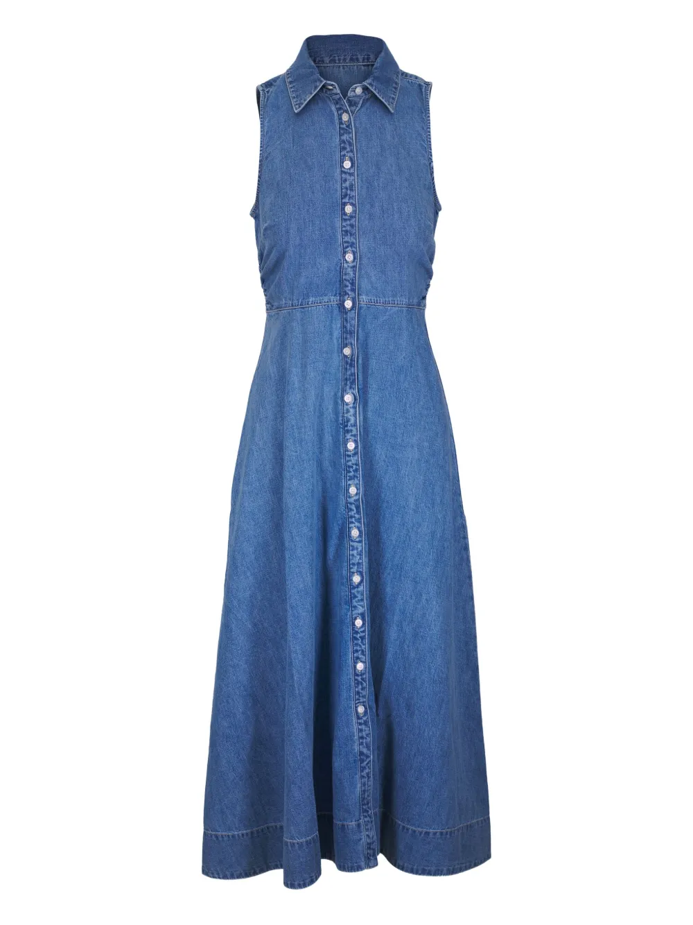 Veronica Beard denim maxi dress - Blu