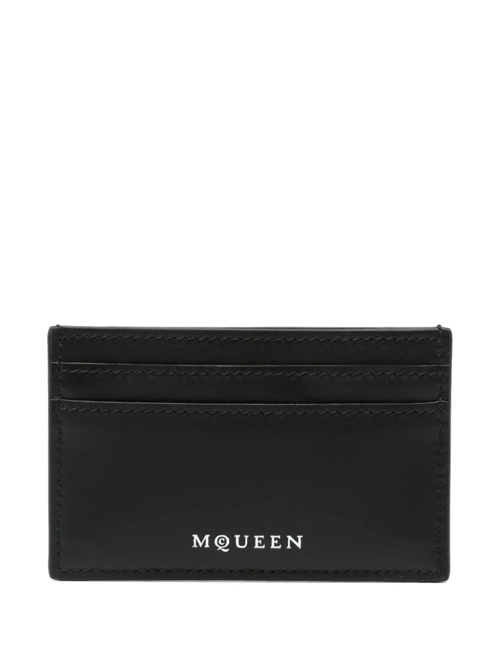 Alexander McQueen skull-embellished wallet - Nero