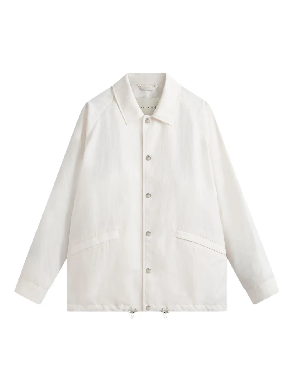 Mackintosh Carron button-up jacket - Bianco