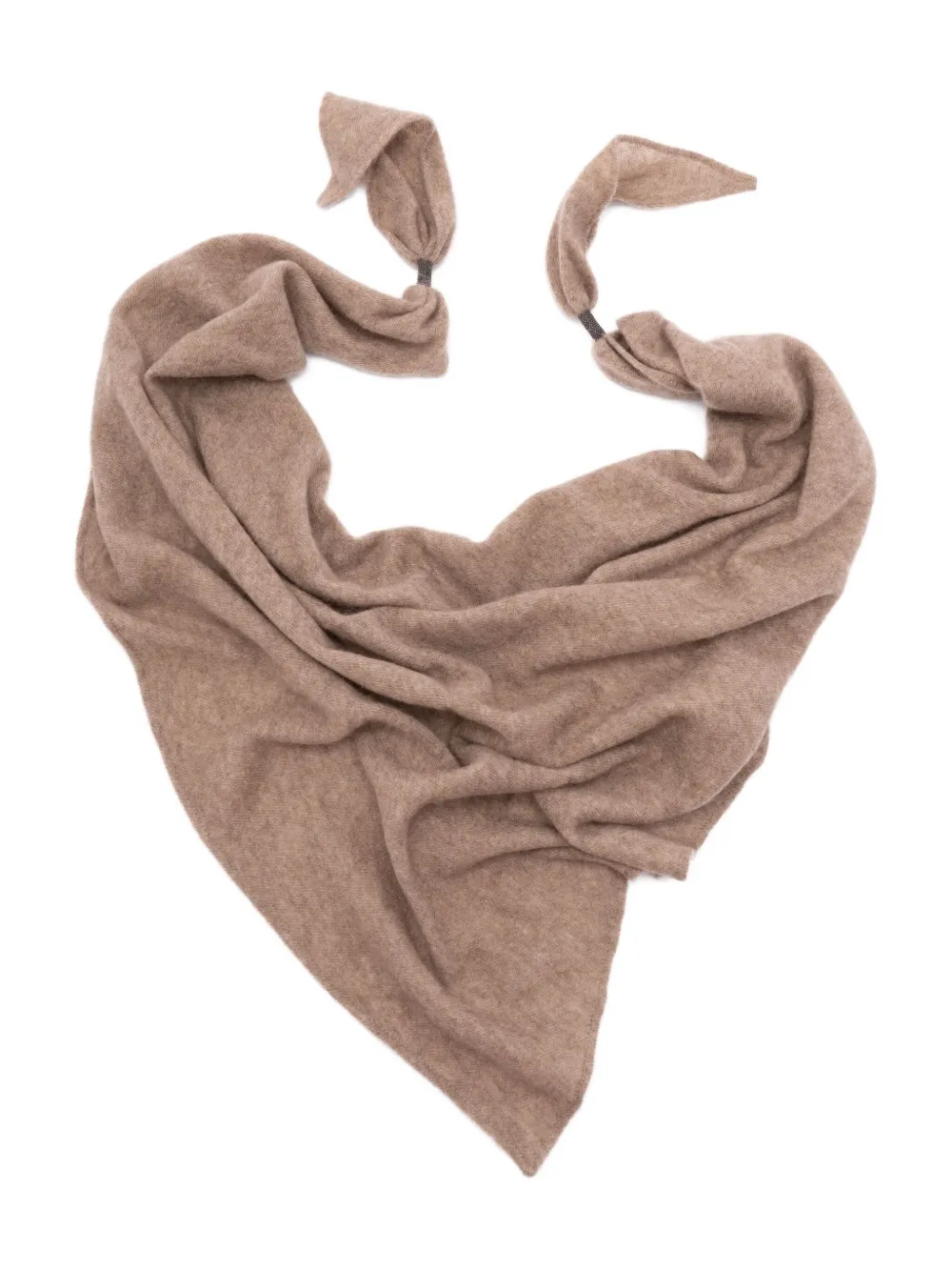 Brunello Cucinelli cashmere scarf - Toni neutri
