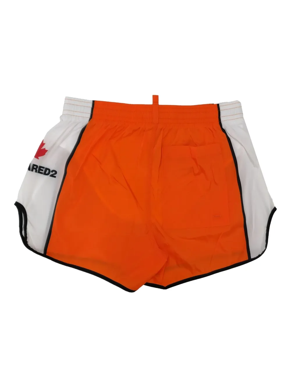 DSQUARED2 panelled swim shorts - Arancione