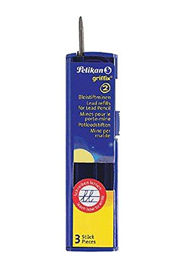 Pelikan Confezione Di Mine Per Matita B1R Griffix Refills, Con 3 Mine, Larghezza 2 Mm