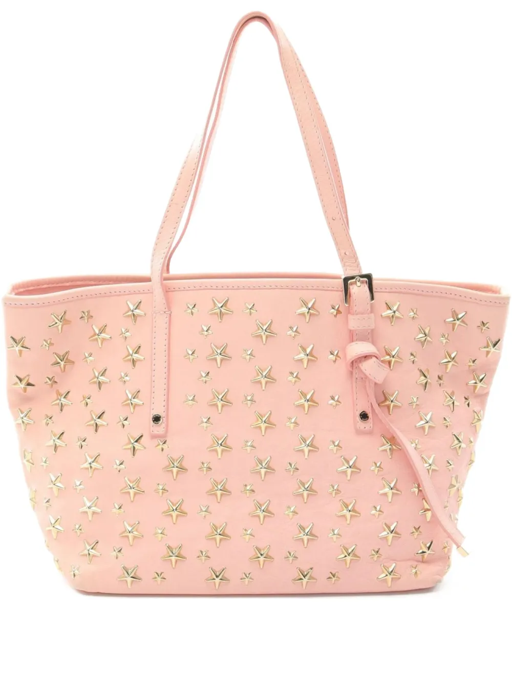 Jimmy Choo Pre-Owned 2000s Sasha S star-embellished shoulder bag - Rosa