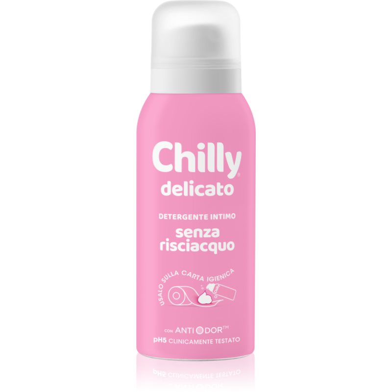 Chilly Delicate No Rinse Mousse Detergente Delicata Per L'Igiene Intima 100 Ml