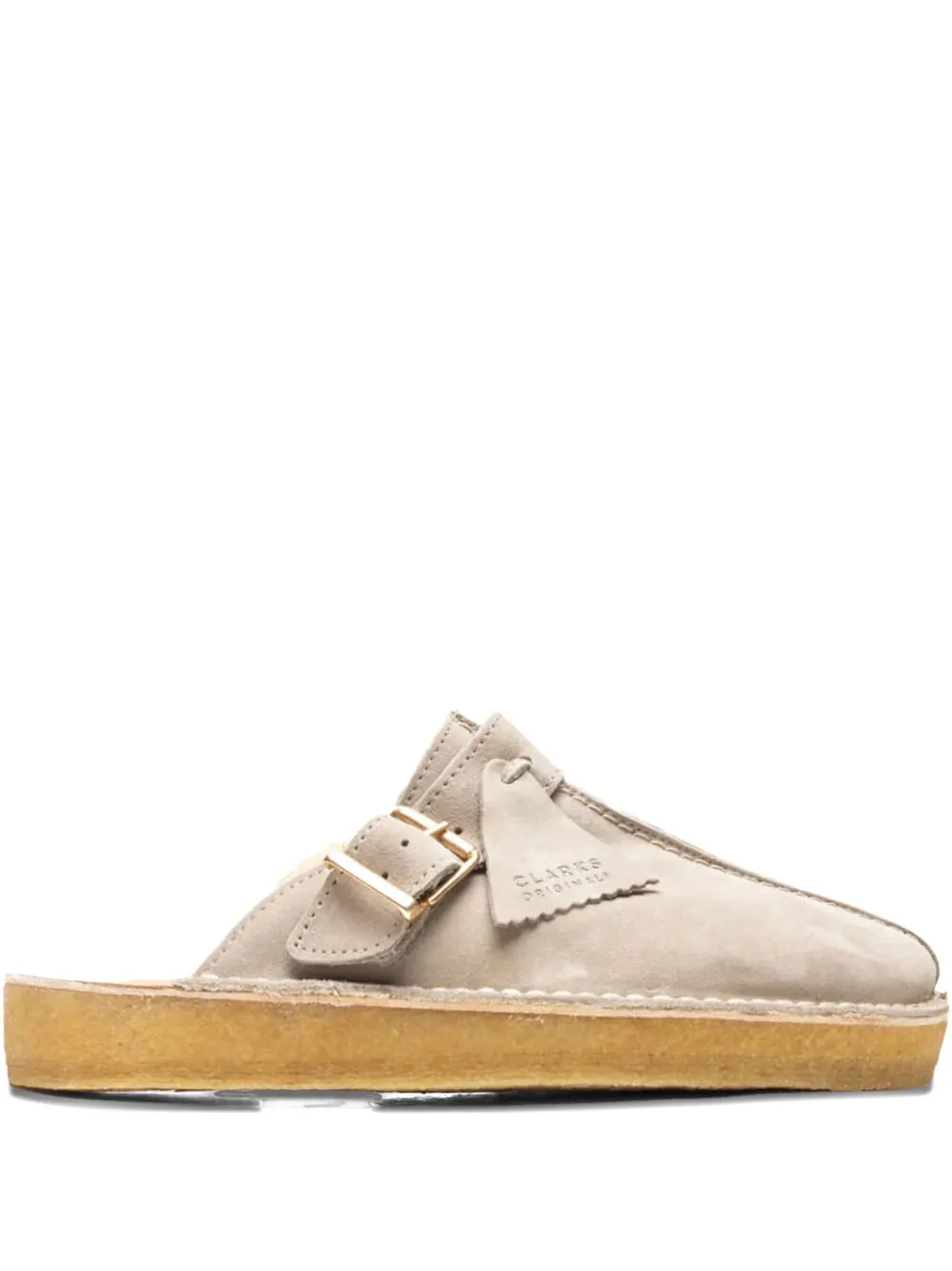 Clarks Trek buckle-detail mules - Toni neutri