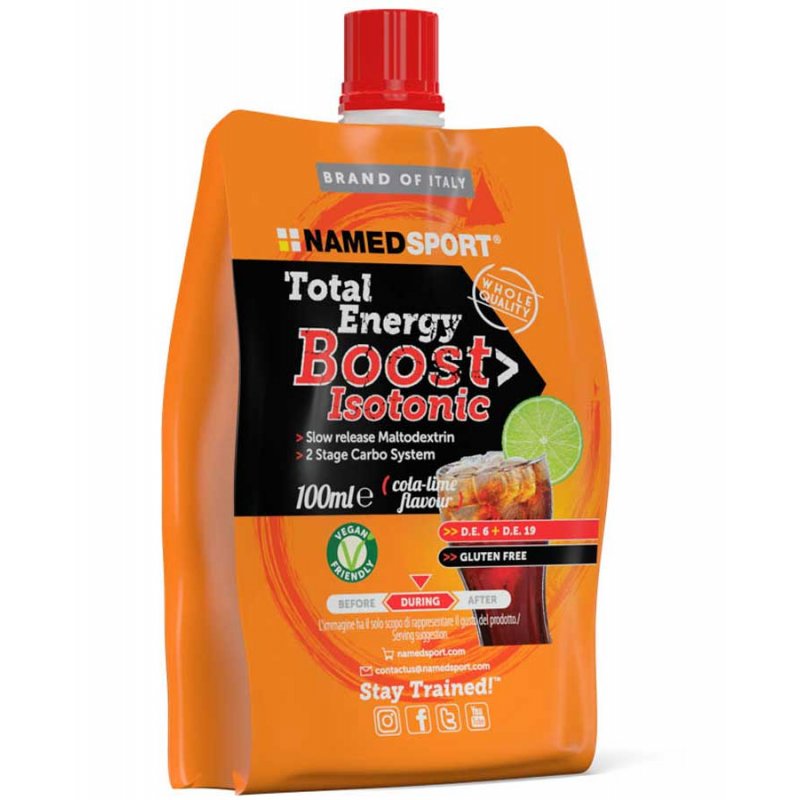 Total Energy Boost Isotonic Cola Lime NamedSport 100ml