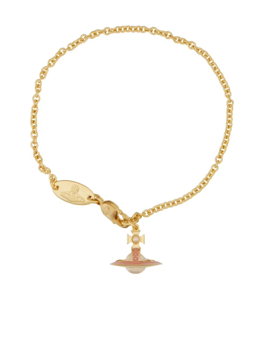 Vivienne Westwood Orb-pendant bracelet - Oro