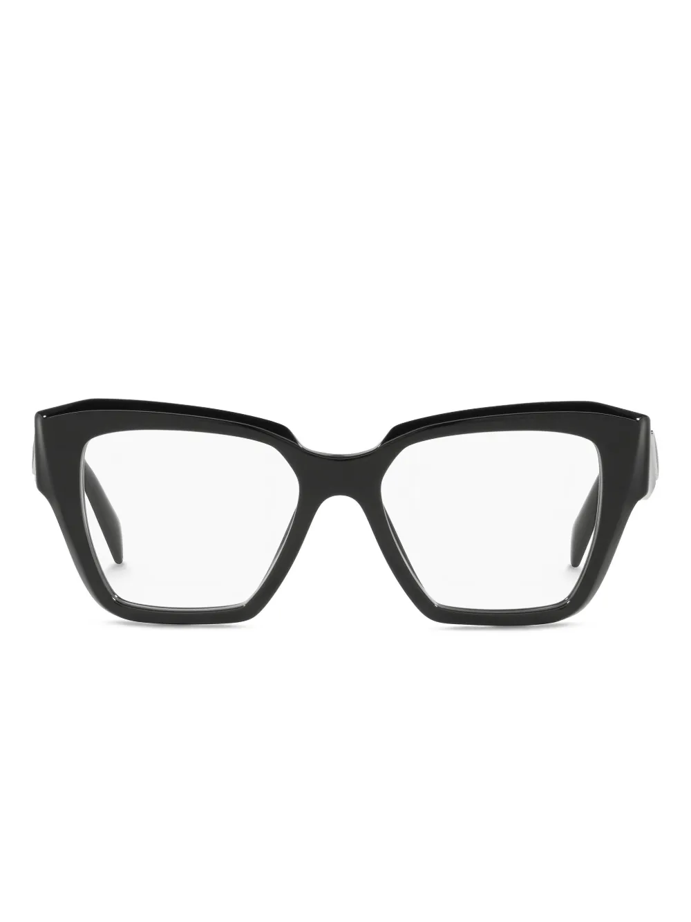 Prada Eyewear cat eye-frame glasses - Nero