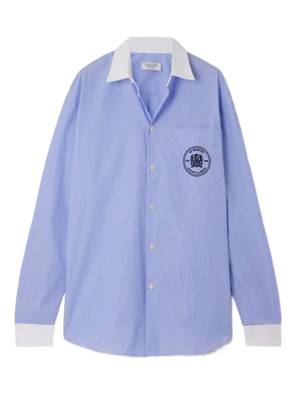 Sporty & Rich SRC shirt - Blu