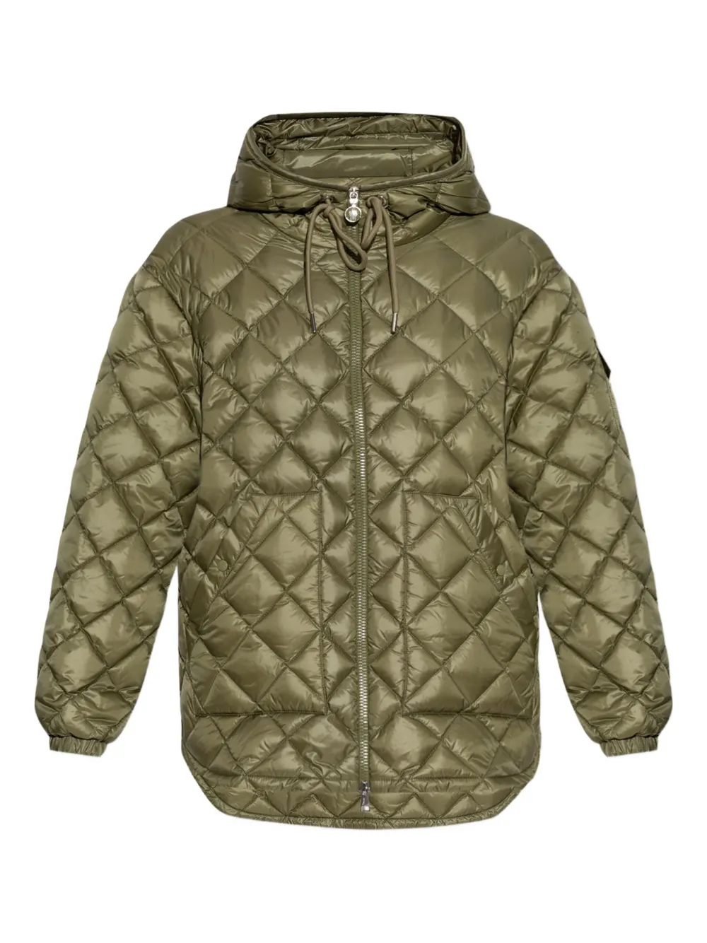 Moncler quilted puffer jacket - Verde