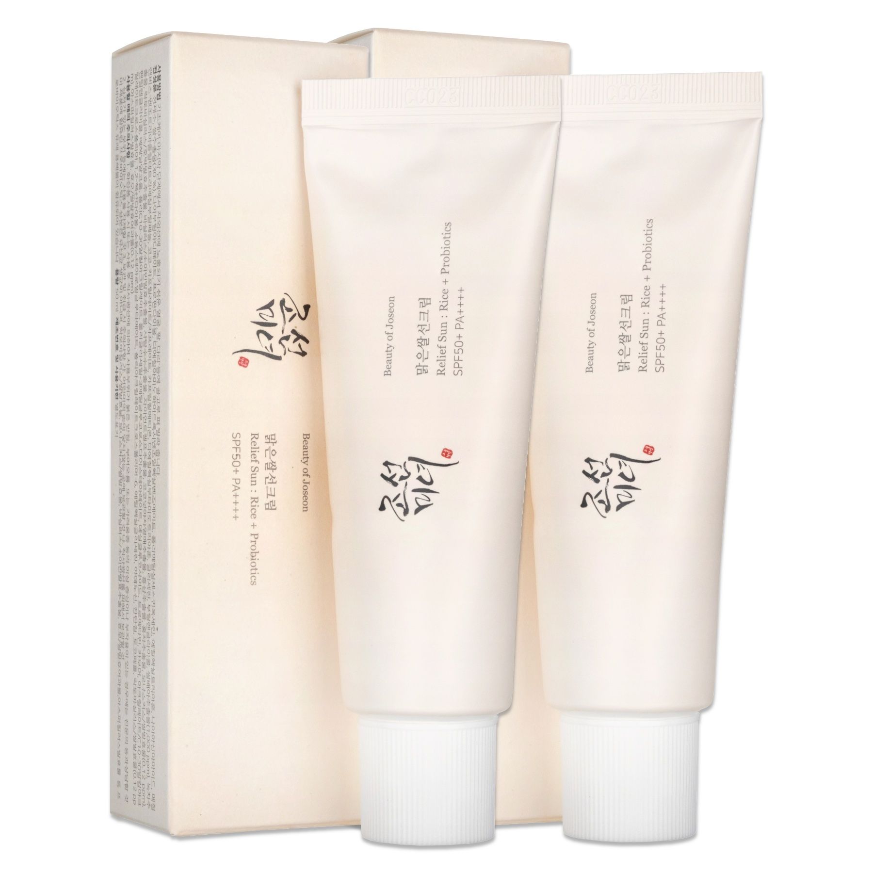 Beauty of Joseon Crema solare Sun Care Relief SPF50+ 2x50 ml