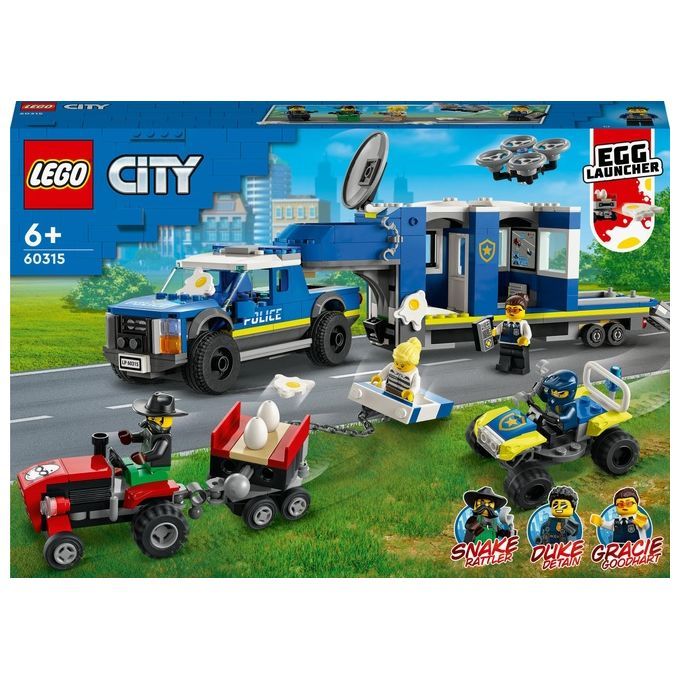 LEGO City Camion Centro di Comando della Polizia 1 St