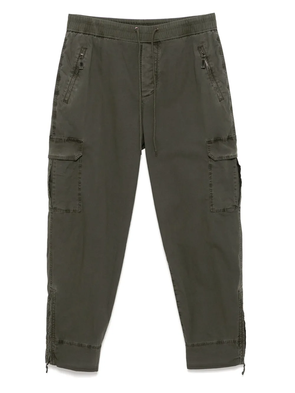 James Perse parachute poplin cargo pants - Verde