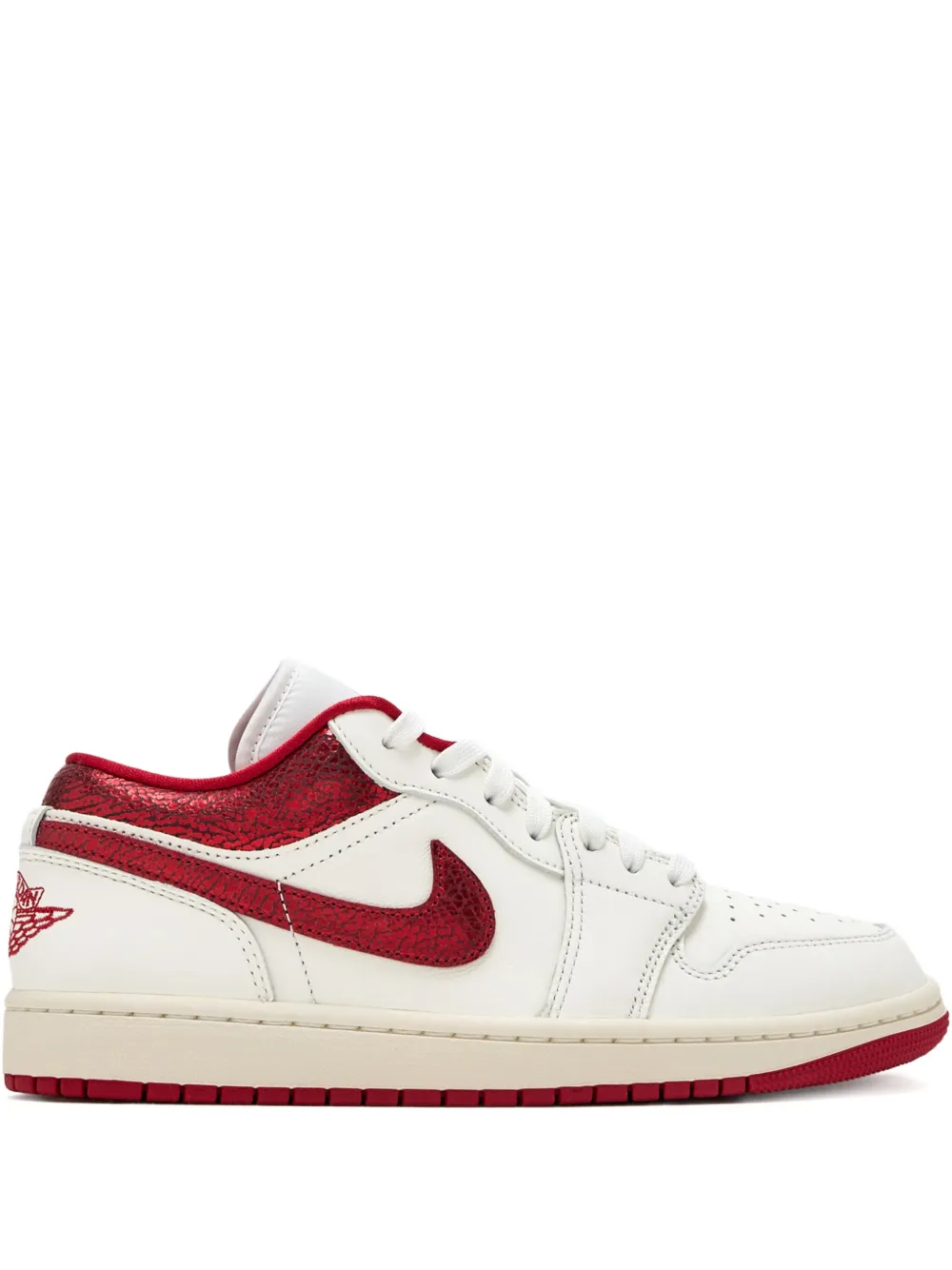 Nike Air Jordan 1 Low leather sneakers - Bianco