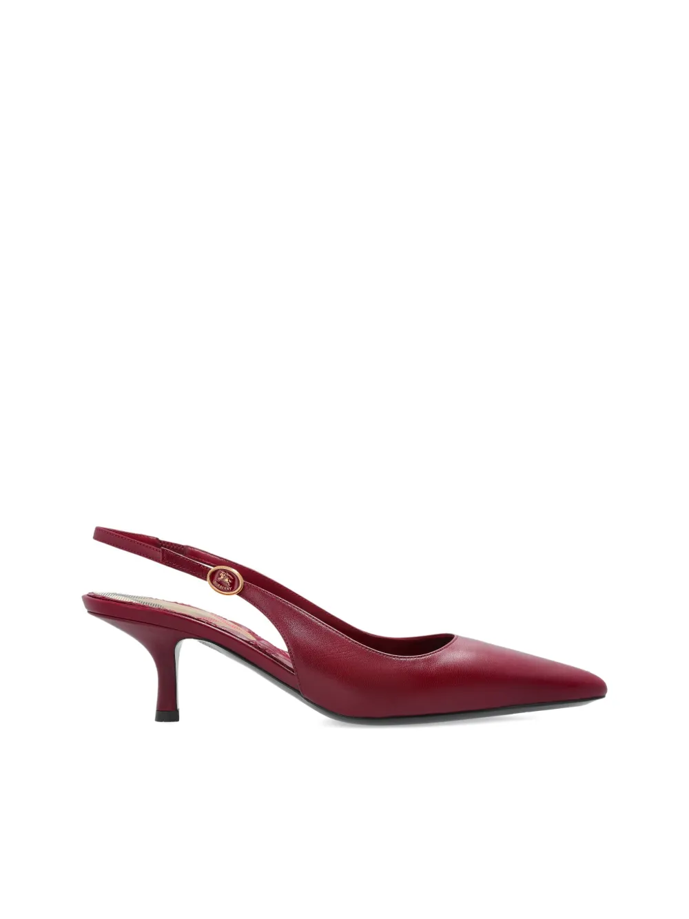 Burberry 60mm leather pumps - Rosso