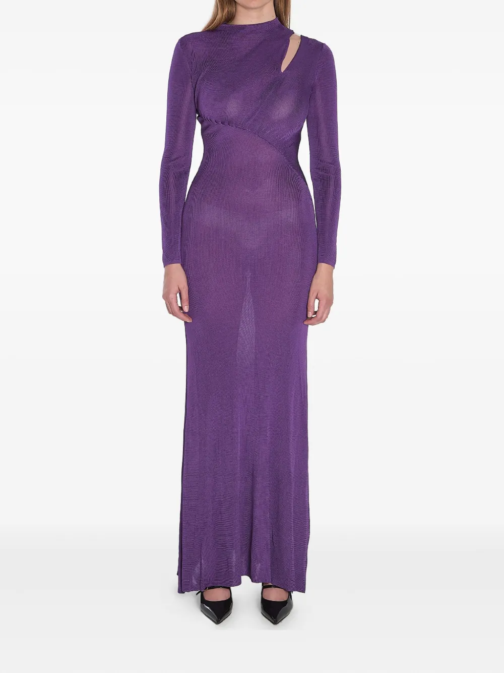 Self-Portrait cut-out dress - Viola